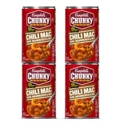 Campbell's Chunky Soup, Chili Mac, 18.8 Ounce Can (Pack of 4)