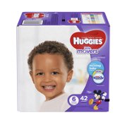 Huggies Little Movers Diapers (Choose Size & Count)