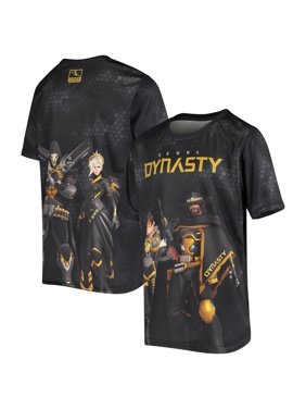Seoul Dynasty Youth Fight as One Sublimated T-Shirt - Black