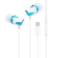 Abody USB Type-C Wired Earphones Portable In-Ear Headphones Line Control With Mic for MI 8 / 8SE / 6 / Note 3 / MIX 2 for LE 2 / 3 Series