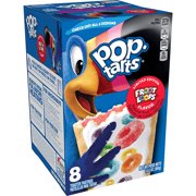 Pop-Tarts Printed Fun, Breakfast Toaster Pastries, Froot Loops, Limited Edition, 162 Oz