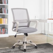 Office Chair Computer Desk Chairs Ergonomic Office Chairs Swivel Task Chair with Armrests,Gray