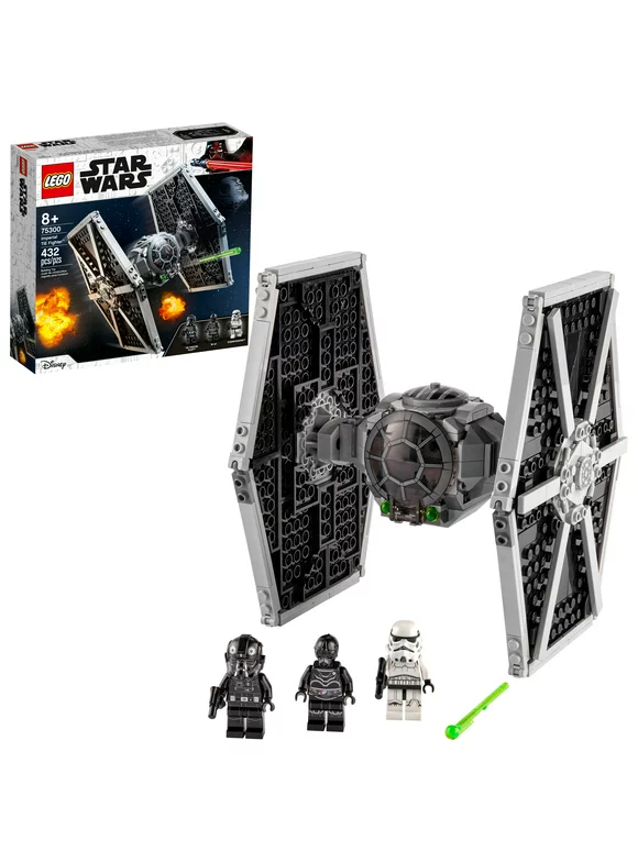 LEGO Star Wars Imperial TIE Fighter 75300 Building Toy for Creative Kids (432 Pieces)