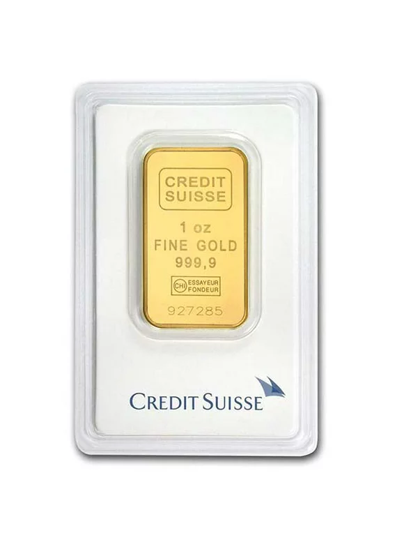 1 oz Gold Bar - Credit Suisse (In Assay) - DX Daily Store