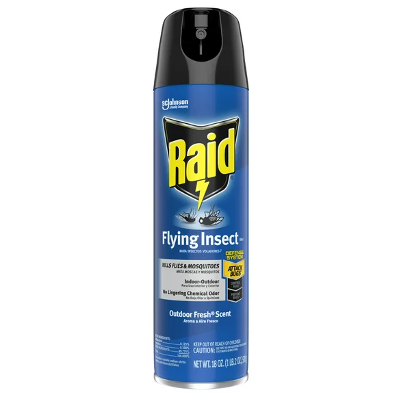 Raid Flying Insect Killer 7, 18 oz