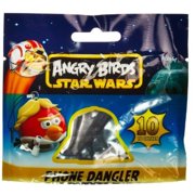 Angry Birds R2D2 Egg ~0.9" Star Wars Mini-Figure Phone Dangler Series #1