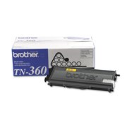 Brother Genuine TN360 High Yield Black Toner Cartridge with approximately 2,600 page yield/cartridge