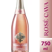Segura Viudas Rosado Cava Sparkling Wine 750 ml Bottle