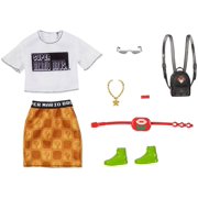 Barbie Doll Clothes: Super Mario Fashion Pack with T-Shirt, Skirt & 6 Accessories