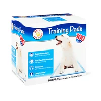 Pet All Star Training Pads, 22 in x 22 in, 100 Count