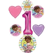 Doc McStuffins Party Supplies 1st Birthday Sing A Tune Balloon Bouquet Decorations