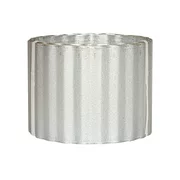 Corrugated Metal Garden Edging - Galvalume (Silver) - 6" Tall - Dakota Tin