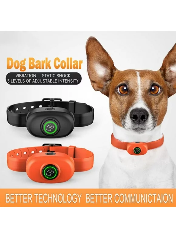 Remote Dog Training Barking Tool -Shock, Vibration, Sound, Waterproof Anti Barking Collar For Dog