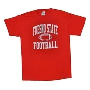 Fresno State Bulldogs T-shirt - Football, Red