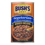 (4 Pack) Bush's Best Vegetarian Baked Beans, 28 Oz