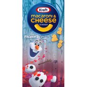 Kraft Macaroni & Cheese Dinner with Disney Frozen II Pasta Shapes, 5.5 oz Box