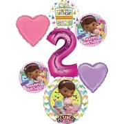 Doc McStuffins Party Supplies 2nd Birthday Sing A Tune Balloon Bouquet Decorations