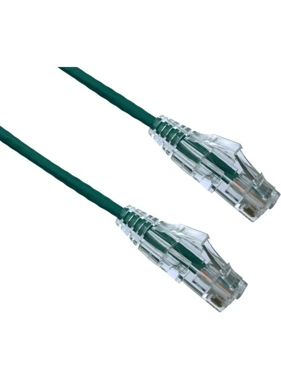 Axiom 2FT CAT6 BENDnFLEX Ultra-Thin Snagless Patch Cable 550mhz (Green)