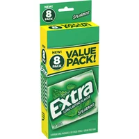 EXTRA Spearmint Sugarfree Gum, value pack (8 packs total)
