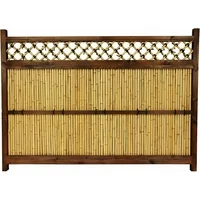 Oriental Furniture 4 ft. x 5 1/2 FT Tall Japanese Bamboo Zen Garden Fence