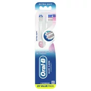 Oral-B Gum Care Sensitive Toothbrushes, Extra Soft, 2 Count