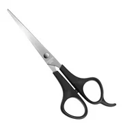 Professional Hair Cutting Scissors, 6.5 Inch Stainless Steel Razor Edge Barber Shears for Men Women Kids Pets