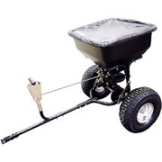 Precision 130-Pound Tow-Behind Broadcast Spreader with 10' - 12' spread pattern