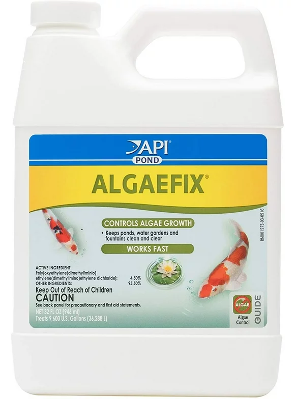 API POND ALGAEFIX Algae Control Solution 32-Ounce Bottle