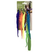 Vibrant Life Worm Wand Cat Toy, Single, Multi-color