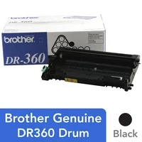 Brother Genuine Drum Unit, DR360, Yields Up to 12,000 Pages, Black