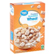 Great Value Frosted Shredded Wheat Cereal, 24 oz