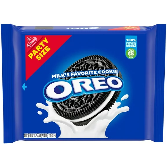 OREO Chocolate Sandwich Cookies, Easter Snacks, Party Size, 25.5 oz