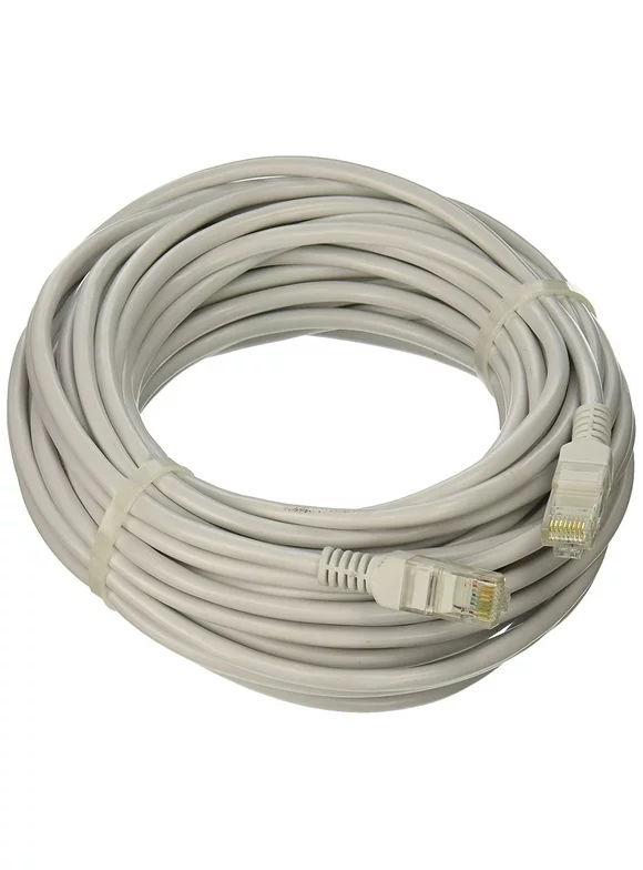 Importer520 Gray 25FT CAT5 CAT5e RJ45 PATCH ETHERNET NETWORK CABLE 25 FT For PC, Mac, Laptop, PS2, PS3, XBox, and XBox 360