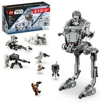 LEGO Star Wars Hoth Combo Pack 66775 Toy Value Pack, Christmas Gift for Kids, 2 in 1 Star Wars Toy with Snowtrooper Battle Pack and AT-ST, Includes Chewbacca Figure and 6 other Star Wars Characters