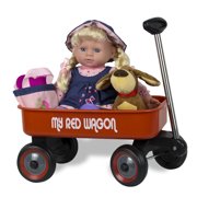 Baby Doll with Wagon Play Set