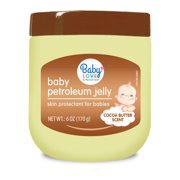 Baby Love Petroleum Jelly. Protectant for Dry, Chapped, Cracked or Irritated Skin. Cocoa Butter Scent. 6 Oz