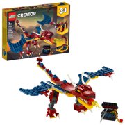 LEGO Creator 3in1 Fire Dragon 31102 Building Kit for Kids -234 Pieces