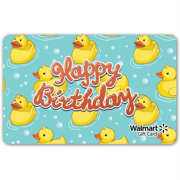 Duckie Birthday DX Daily Store Gift Card