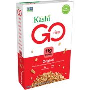 Kashi GO Breakfast Cereal, Vegetarian Protein, Fiber Cereal, Original, 13.1oz, 1 Box