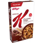 Kellogg's Special K, Breakfast Cereal, Chocolatey Delight, Value Size, 18.5oz Box(Pack of 8)