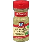 (2 Pack) McCormick Chicken & Fish Total Seasoning, 5.37 oz