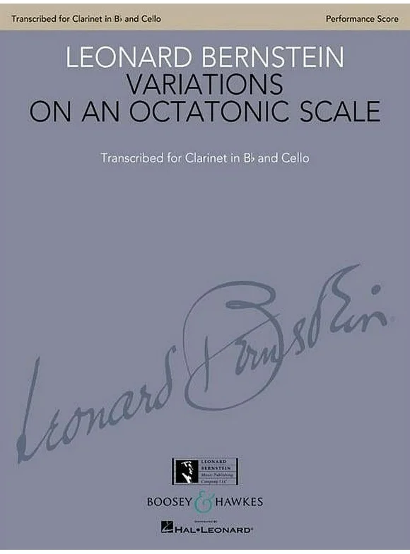 Variations on an Octatonic Scale : Transcribed for Clarinet
