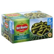 (6 Cans) Del Monte Fresh Cut Blue Lake Cut Green Beans 14.5 oz