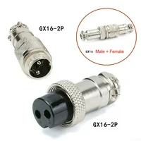 GX16 2/3/4/5/6/7/8Pin Aviation Plug Male & Female Metal Connector Plug Socket