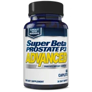 Super Beta Prostate P3 Advanced - Urologist Recommended Prostate Supplement for Men with Beta-Sitosterol, Vitamin D3, Lycopene and Reishi Mushroom to Decrease Bathroom Trips, Capsules, 60 Ct