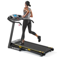 MaxKare Treadmill for Home Folding Treadmill with 12-Level Automatic Incline ,2.5HP Power 8.5MHP Speed Running Machine,Maximum Weight 220 lbs,15 Preset Training Program Electric Treadmill for Workout