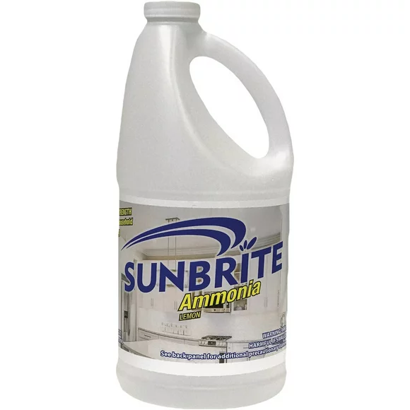 Sunbrite 64 Oz. Extra-Strength Lemon Ammonia SB150002 Pack of 8 SB150002 645796