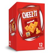 Cheez-It, Baked Snack Cheese Crackers, Original, Single Serve, 12 Ct, 12 Oz
