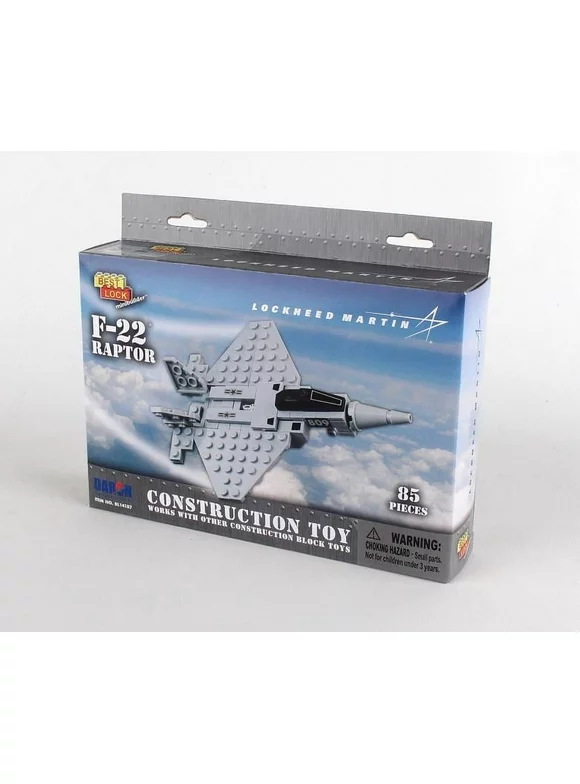 Best Lock: F-22 Raptor 80 Piece Construction Toy: Lockheed Martin (Other)
