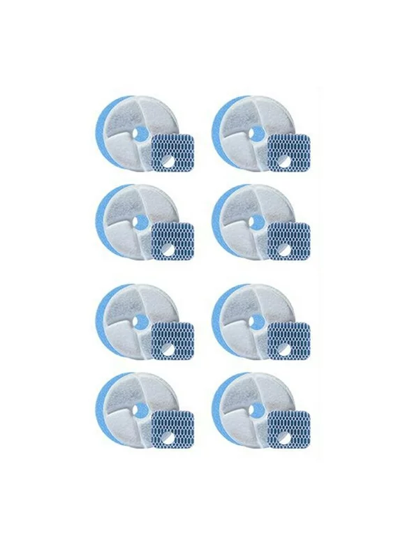 ametoys 8PCS Replaceable Filters for WF040 Cat Fountain